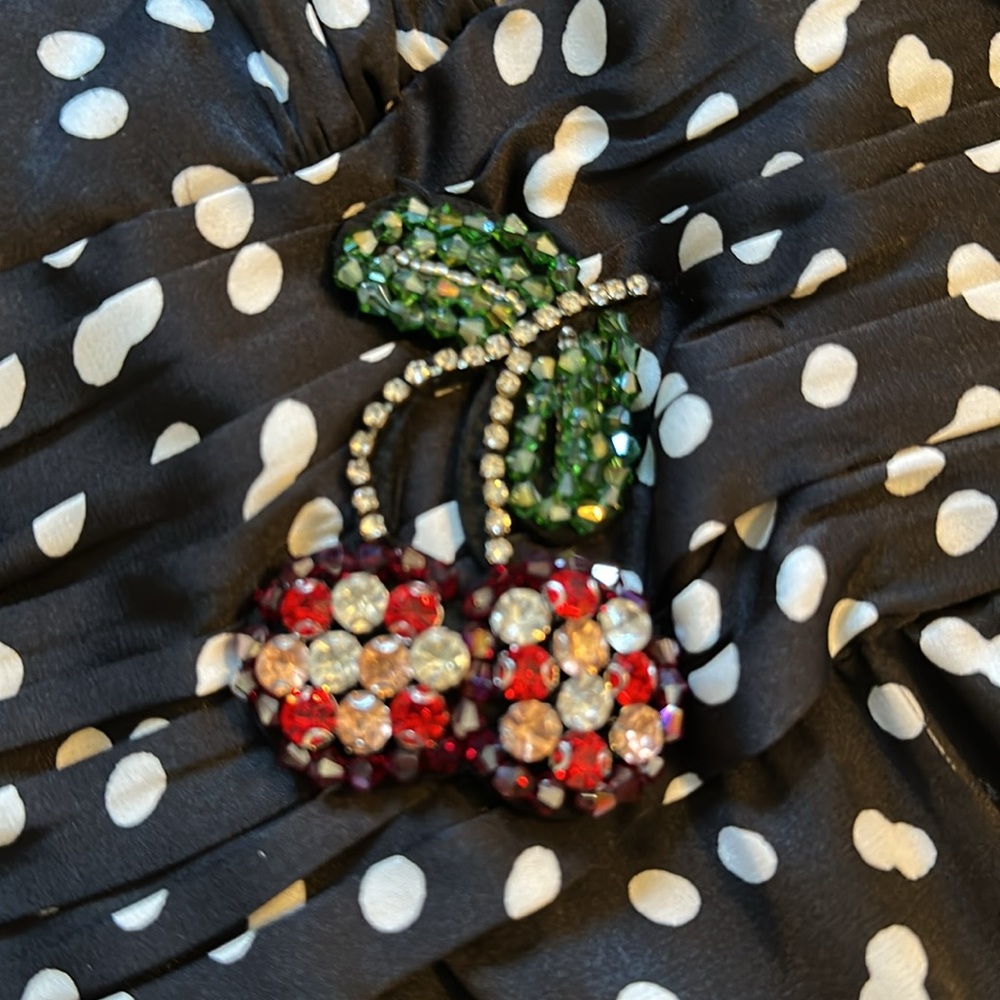 Betsy Johnson polka dot dress-so cute! - Picture 4 of 6